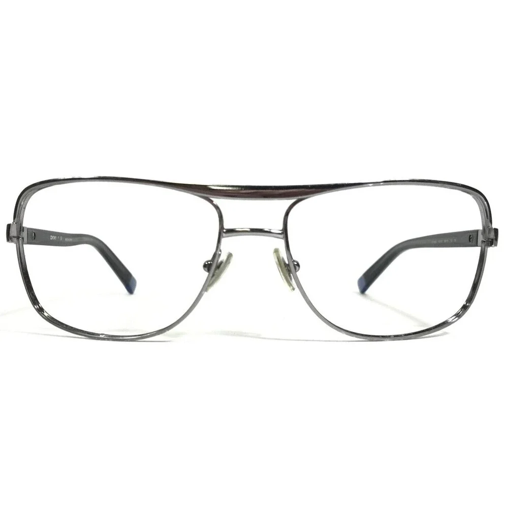 DKNY Eyeglasses Frames DY 5050 1003/87 Red Silver Square Full Rim 58-16-135